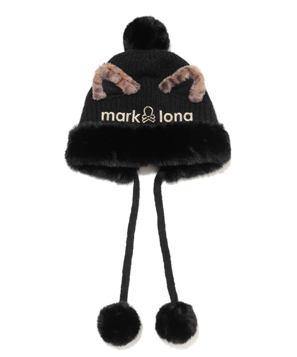 Furry Cat Leopard Beanie | WOMEN - MARK & LONA – MARK & LONA