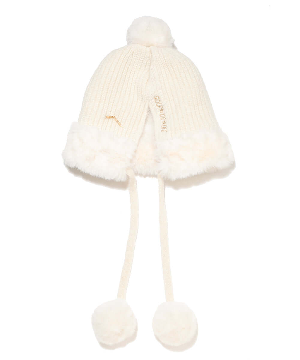 Furry Cat Leopard Beanie | WOMEN