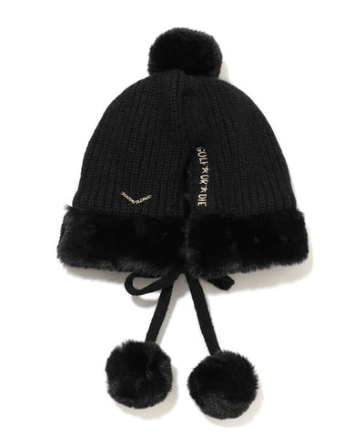 Furry Cat Beanie | WOMEN