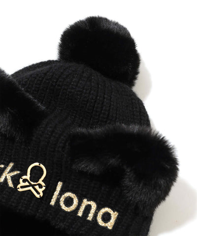 Furry Cat Beanie | WOMEN