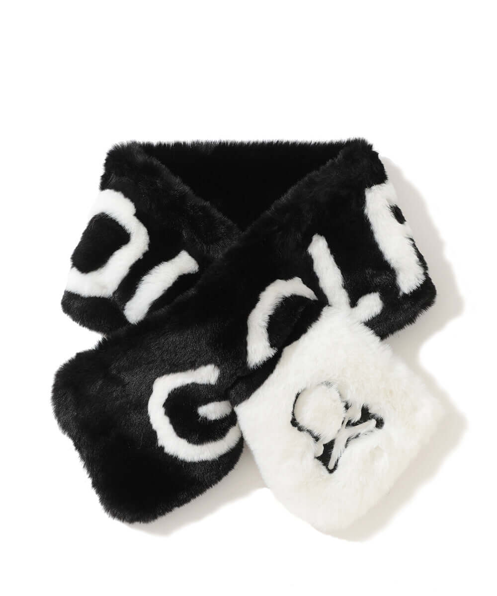 G.O.D Faux Fur Wrap Muffler | MEN and WOMEN - MARK & LONA – MARK