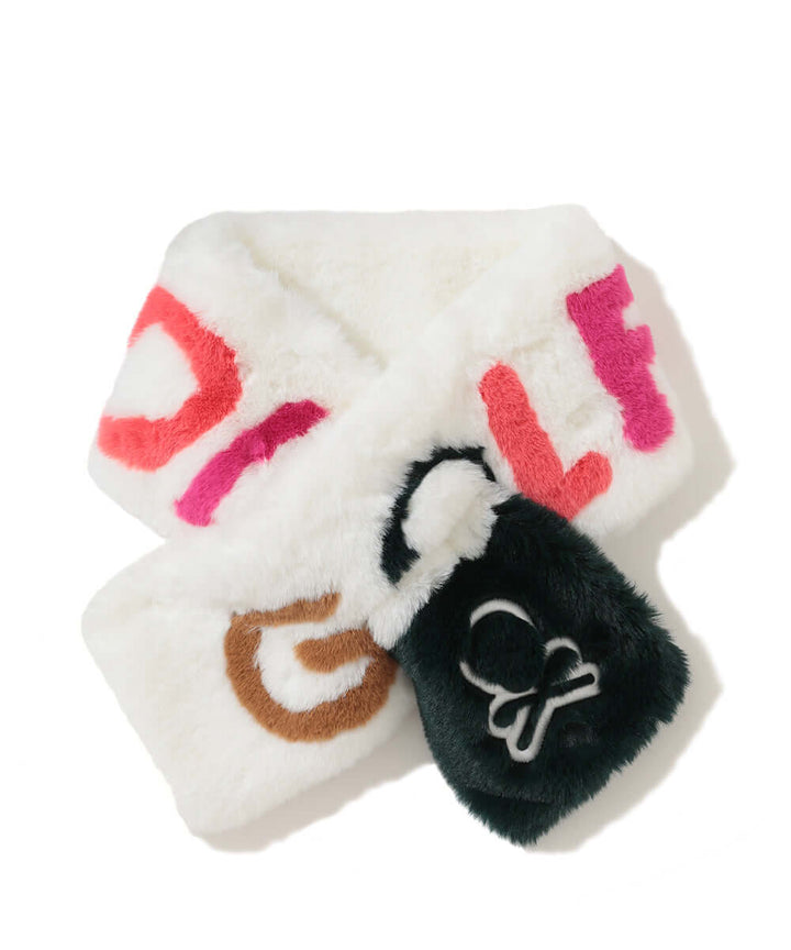 G.O.D Faux Fur Wrap Muffler | MEN and WOMEN - MARK & LONA – MARK