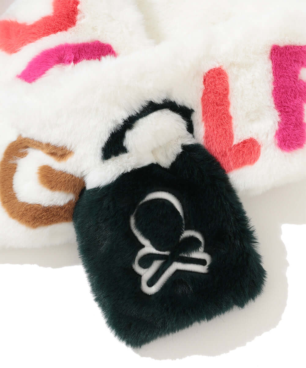G.O.D Faux Fur Wrap Muffler | MEN and WOMEN - MARK & LONA – MARK