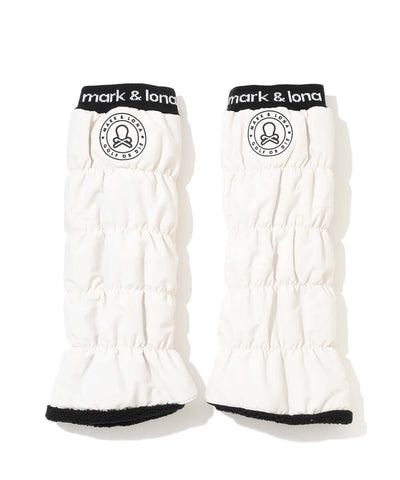 Node Puffy Zip On Leg Warmers | MEN and WOMEN