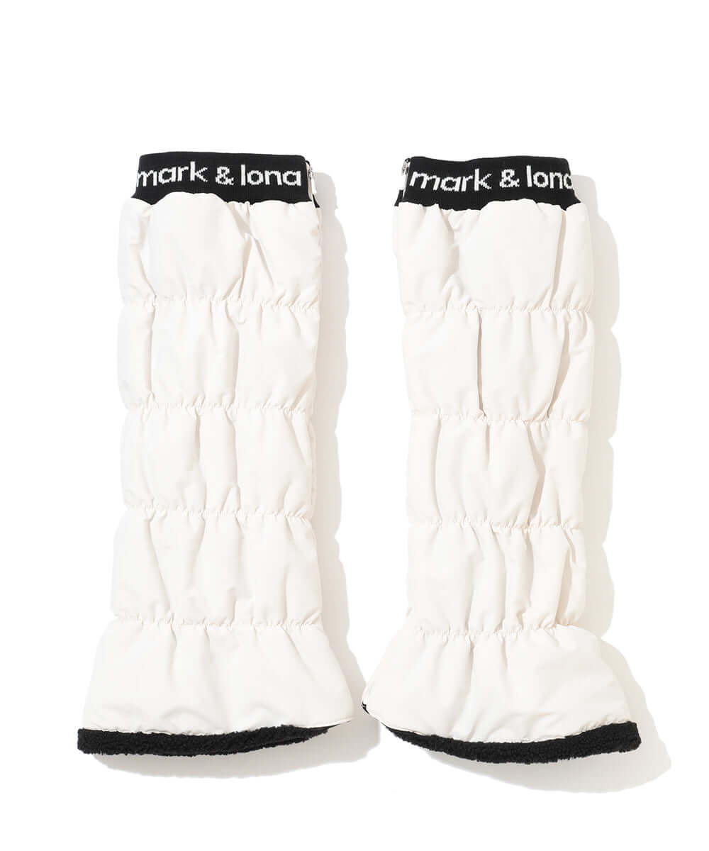 Node Puffy Zip On Leg Warmers | MEN and WOMEN