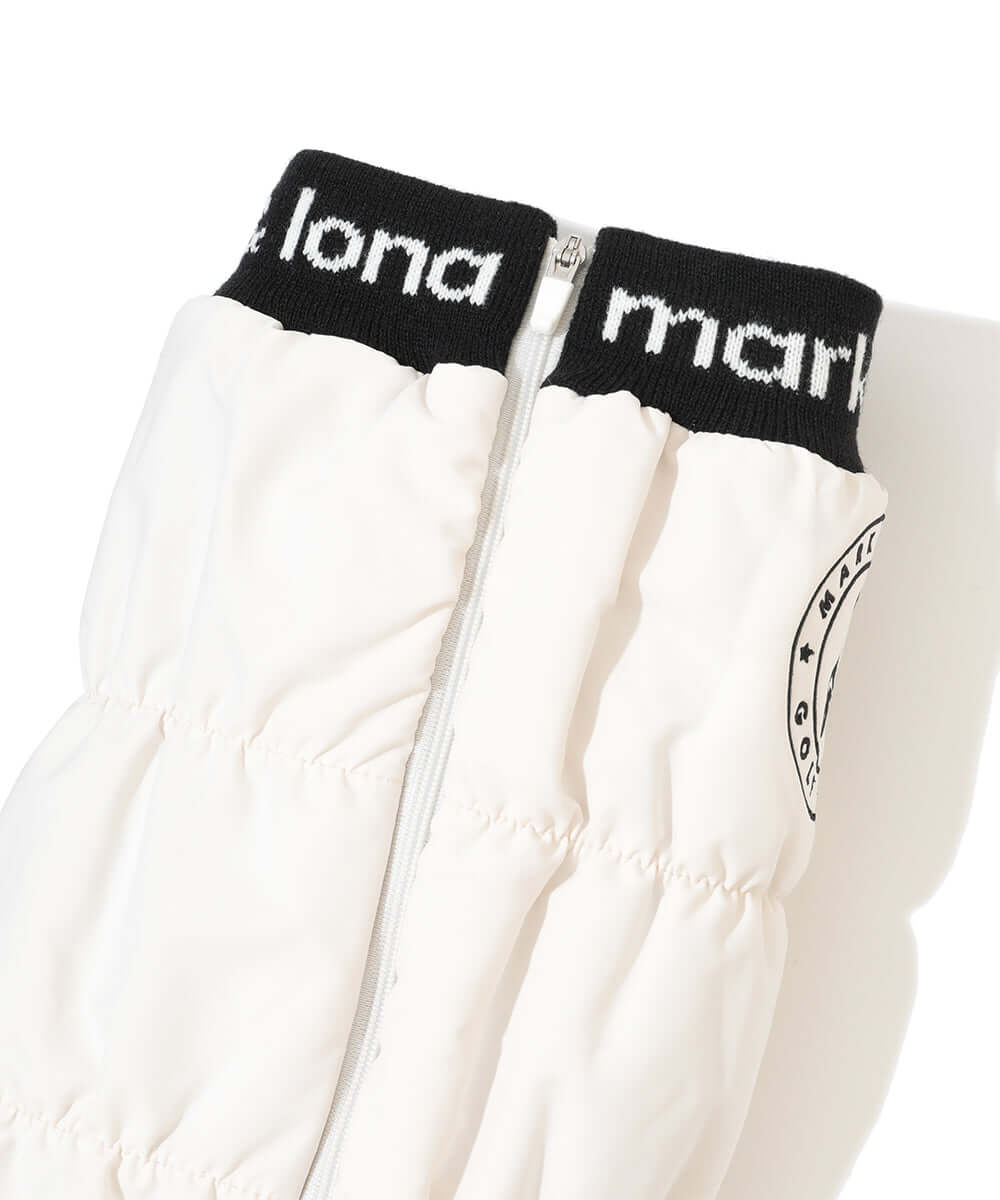 Node Puffy Zip On Leg Warmers | MEN and WOMEN