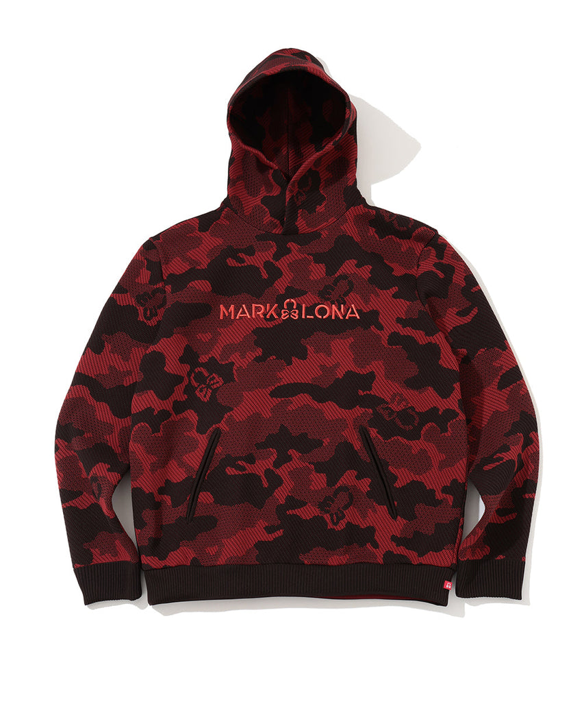 Mercury Camo Jacquard Knit Hoodie | MEN – MARK & LONA GLOBAL
