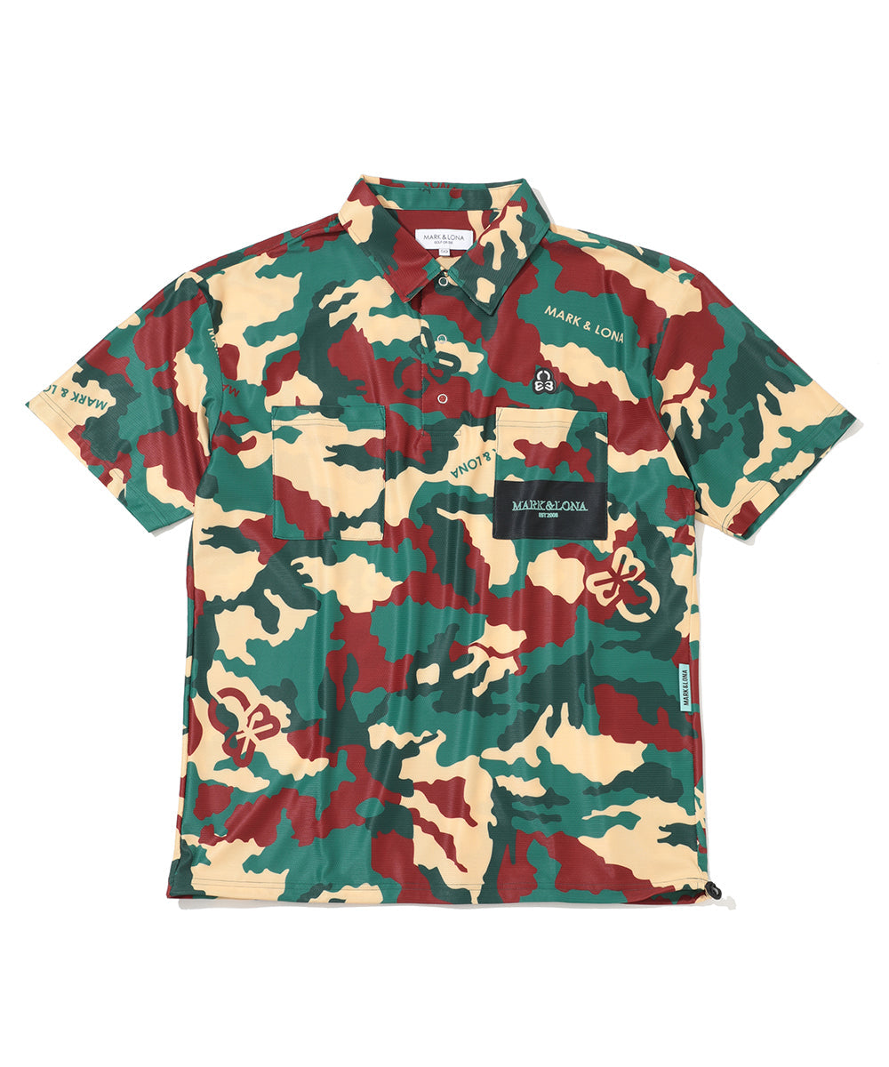 Element Camo Mesh Polo | MEN – MARK & LONA GLOBAL ONLINE STORE