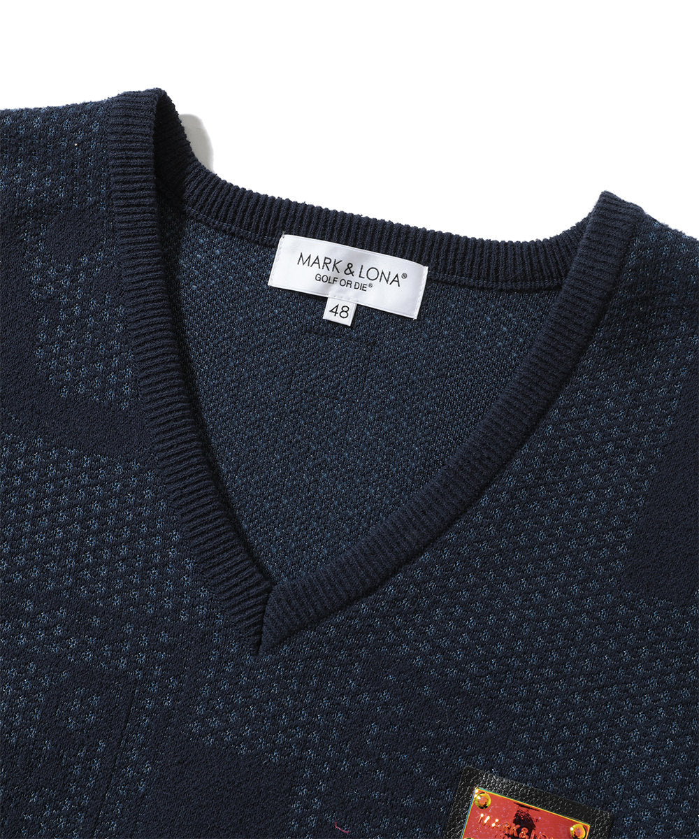 Pave Mesh Vee Knit | MEN