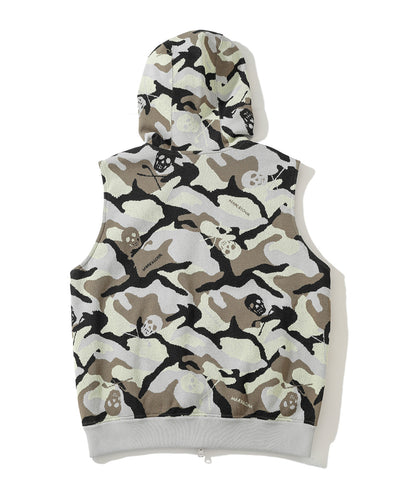 Gauge Hooded Reversible Vest | MEN