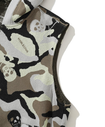 Gauge Hooded Reversible Vest | MEN