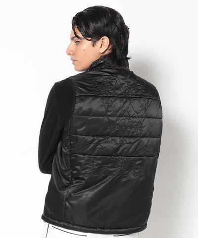 Leo Reversible Pudding Vest | MEN