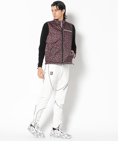 Leo Reversible Pudding Vest | MEN