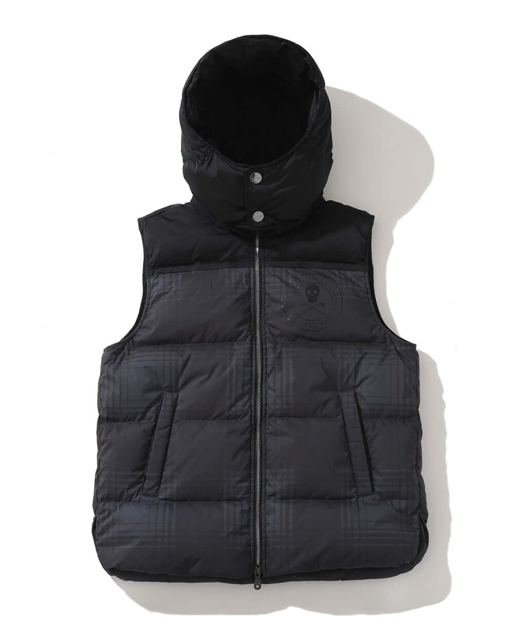 MARK&LONA 　Syndrone Down Hoody Vest Richy Wooly 700 Down Vest | MEN - MARK & LONA – MARK & LONA GLOBAL