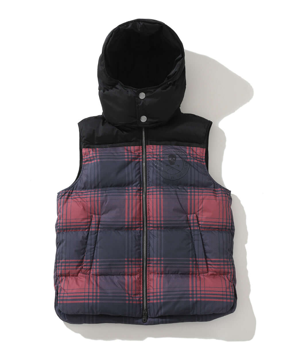MARK&LONA 　Syndrone Down Hoody Vest MARK&LONA Syndrone Down Hoody Vest syn-down-hybrid-vest_Black.01.