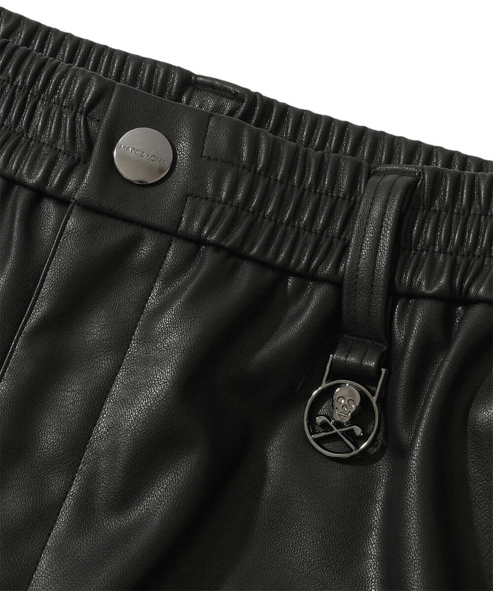 マークアンドロナ Alma Faux Leather Joggers サイズ46 Alma Faux