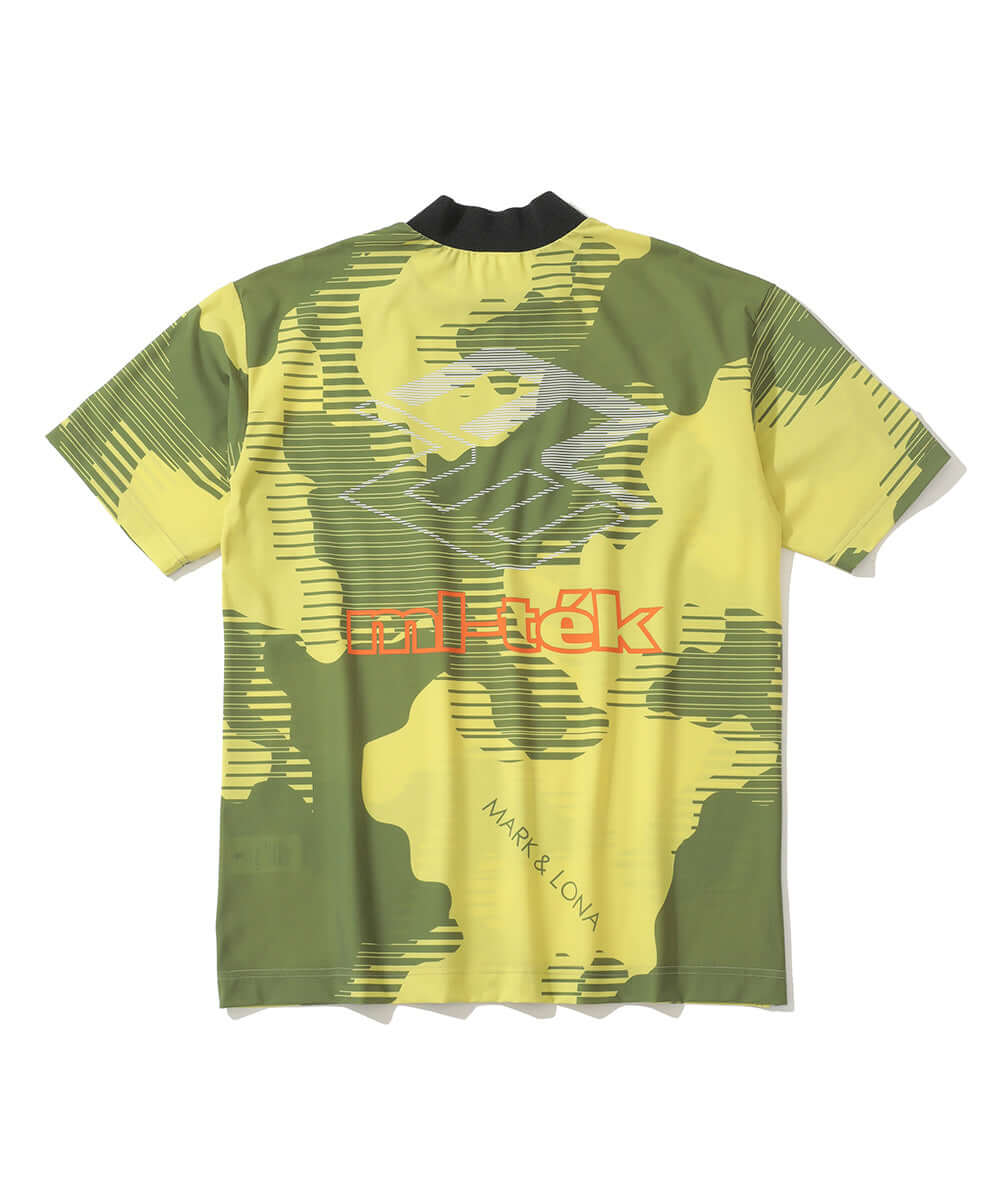 Flow Camo Mock Neck Tee | MEN - MARK & LONA – MARK & LONA GLOBAL