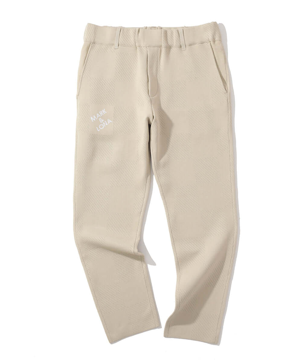 Gridline Stretch Knit Pants | MEN - MARK & LONA – MARK & LONA 
