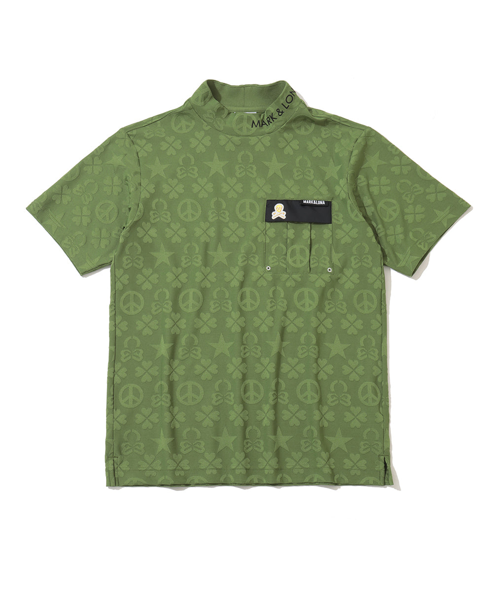 Imperial Jacquard Mock Tee | MEN – MARK & LONA GLOBAL ONLINE STORE