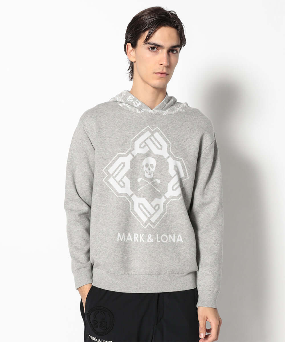 MARK & LONA GOLF OR DIE ホワイトシャツ 50 MARK & LONA ゴルフシャツ ホワイト MARK & LONA ゴルフシャツ