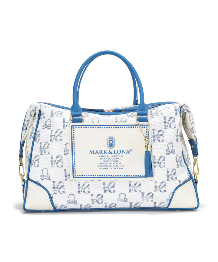 Ever Monogram Mesh Boston Bag - MARK & LONA – MARK & LONA GLOBAL