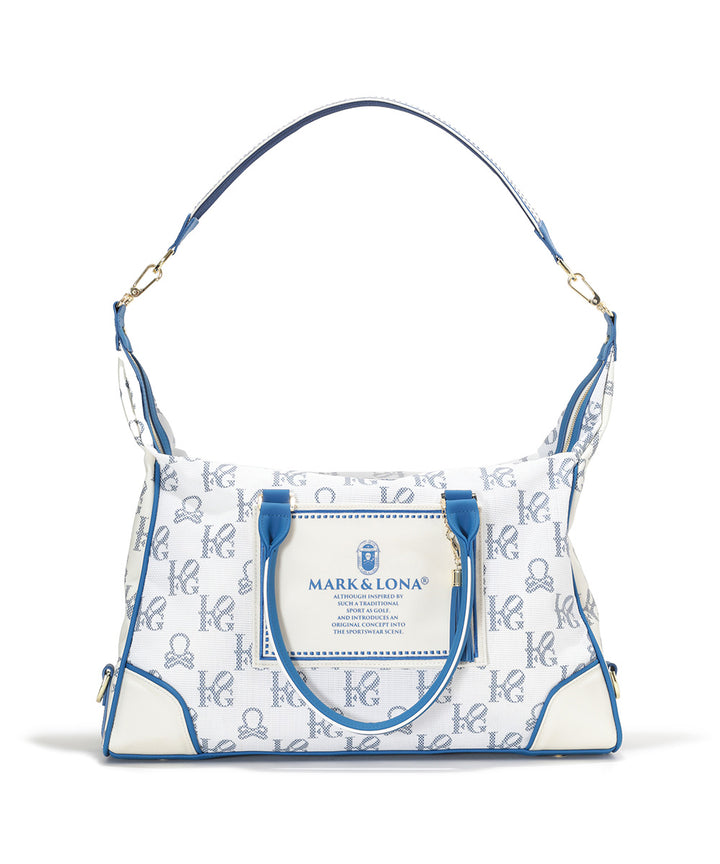 Ever Monogram Mesh Boston Bag - MARK & LONA – MARK & LONA GLOBAL