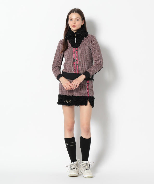 Lexa Neck Fur Tops | WOMEN