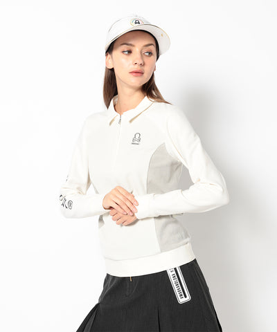 Iris Smooth Corduroy Polo | WOMEN