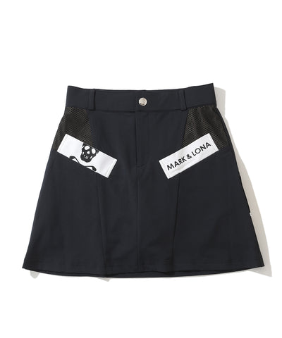 Pave Frilled Back Skirt | WOMEN
