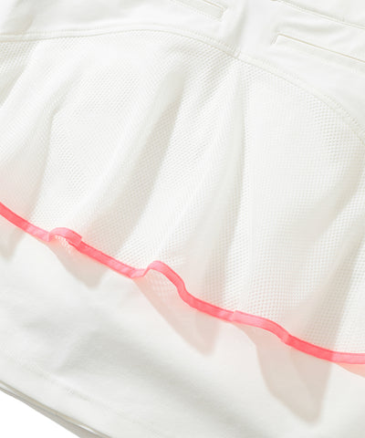 Pave Frilled Back Skirt | WOMEN
