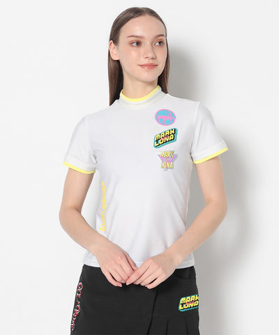 Cindy Performance Mock Neck Tee | WOMEN