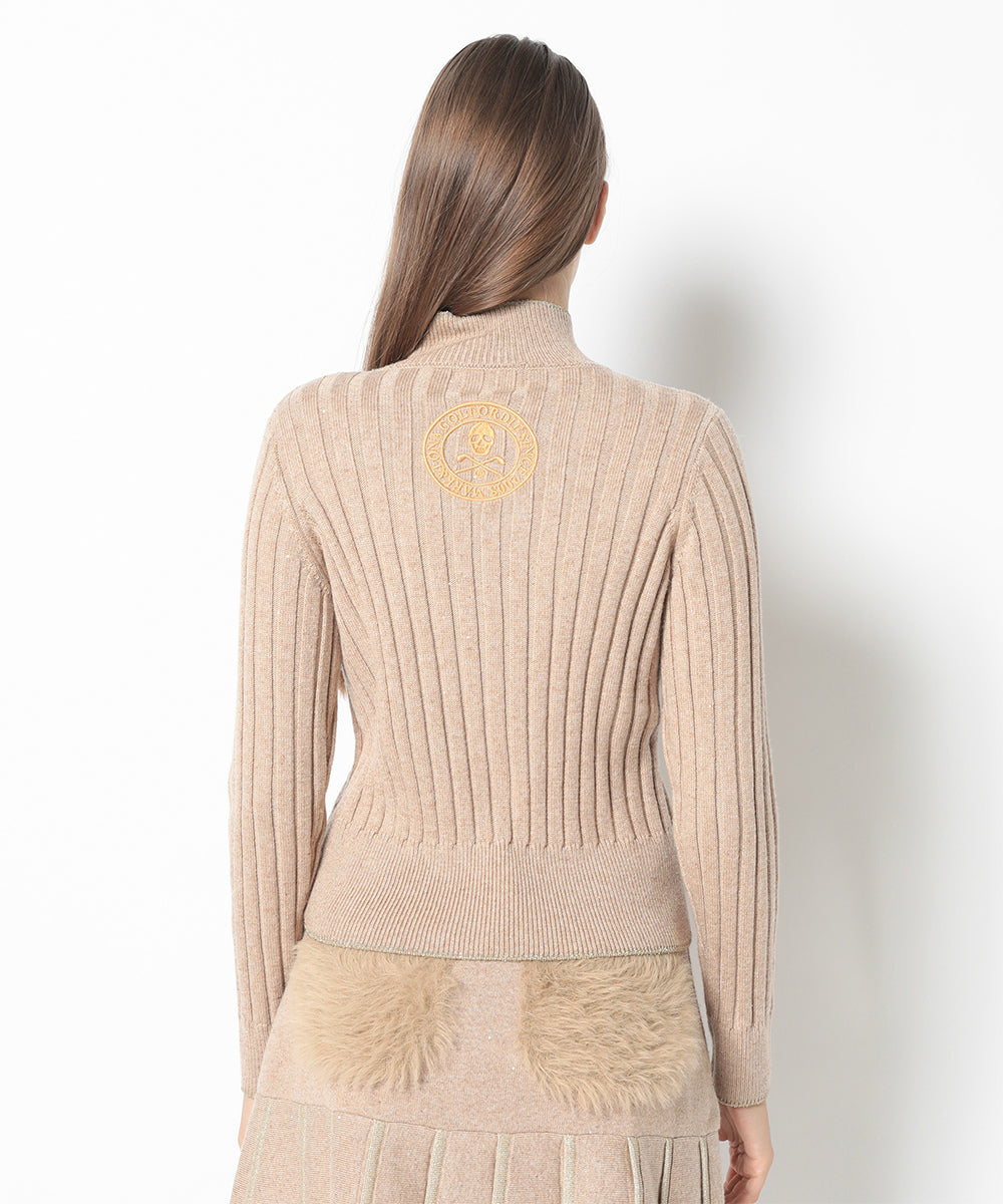 Cristina Glam Fur Sweater | WOMEN