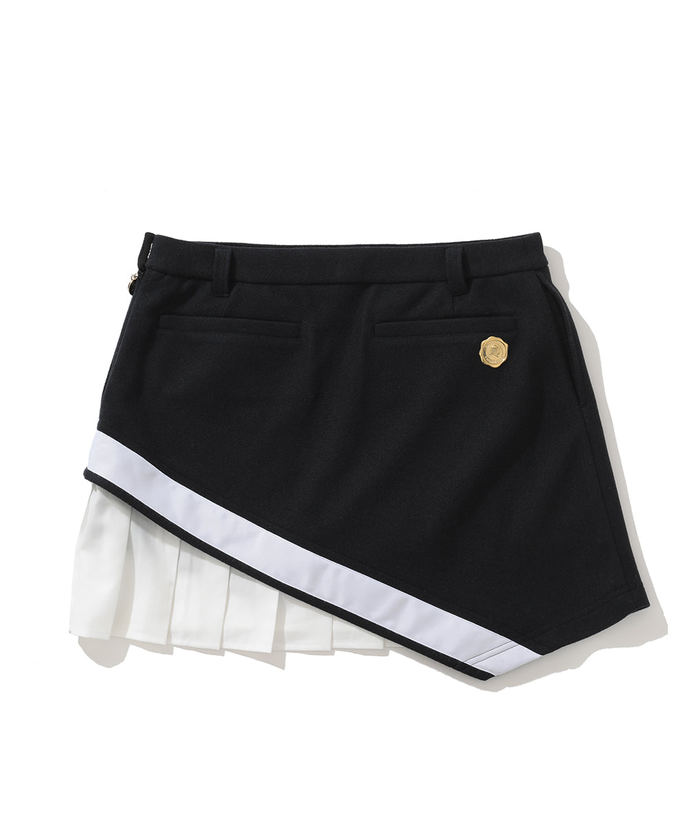 NIella Pleated Trapeze Skirt | WOMEN