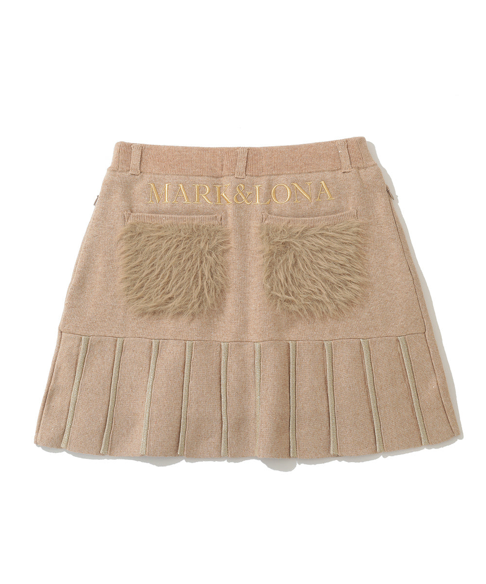 Lotta Sparkle Pleats Skirt | WOMEN