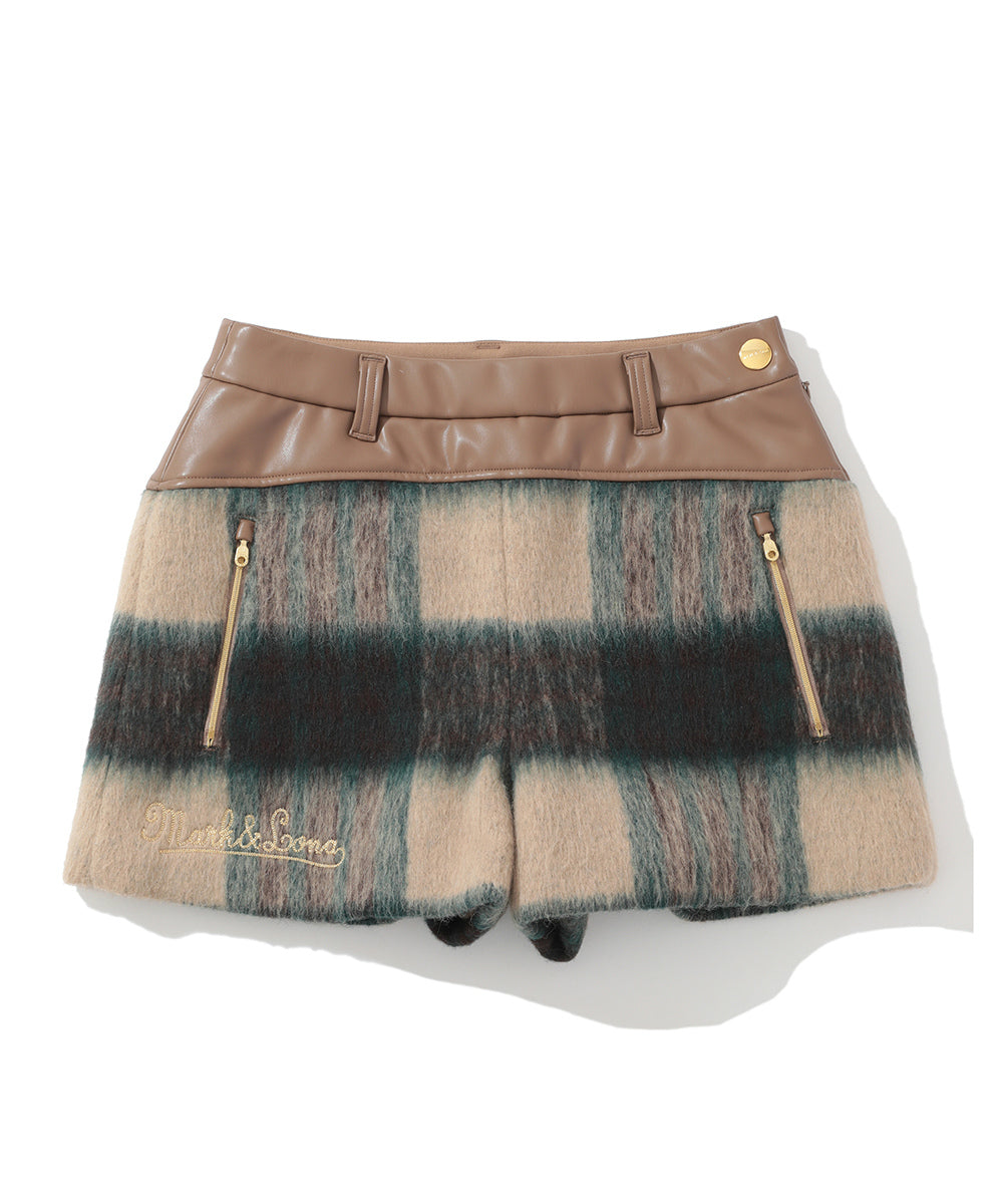 Shaggy Hybrid Shorts | WOMEN