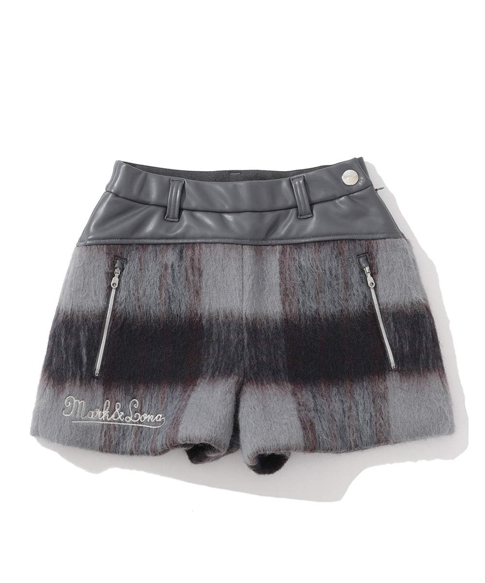 Shaggy Hybrid Shorts | WOMEN