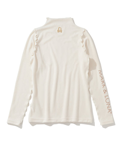 Lodi Ribbed Bottleneck Pullover | WOMEN