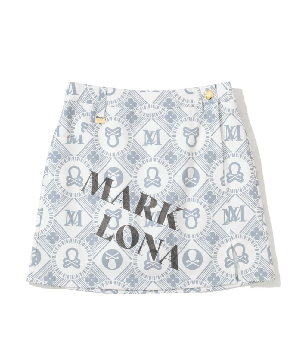 新品MARK&LONA Aura Monogram Trapeze Skirt MARK&LONA】スカート Aura Monogram Trapeze Skirt(WOMEN)【全2色】