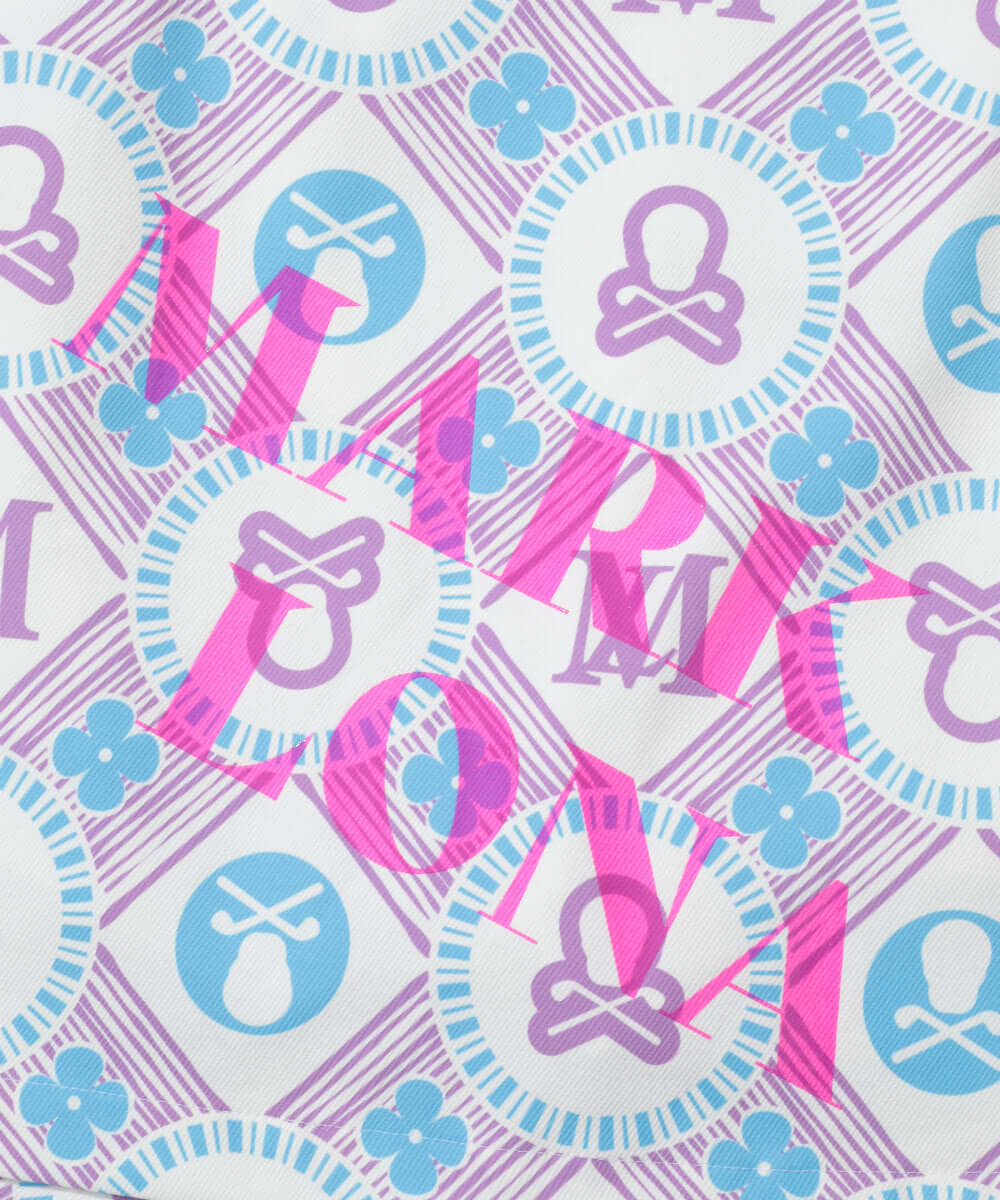 Aura Monogram Trapeze Skirt | WOMEN - MARK & LONA – MARK