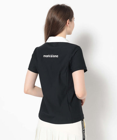 Noble Swarovski Zip Polo | WOMEN