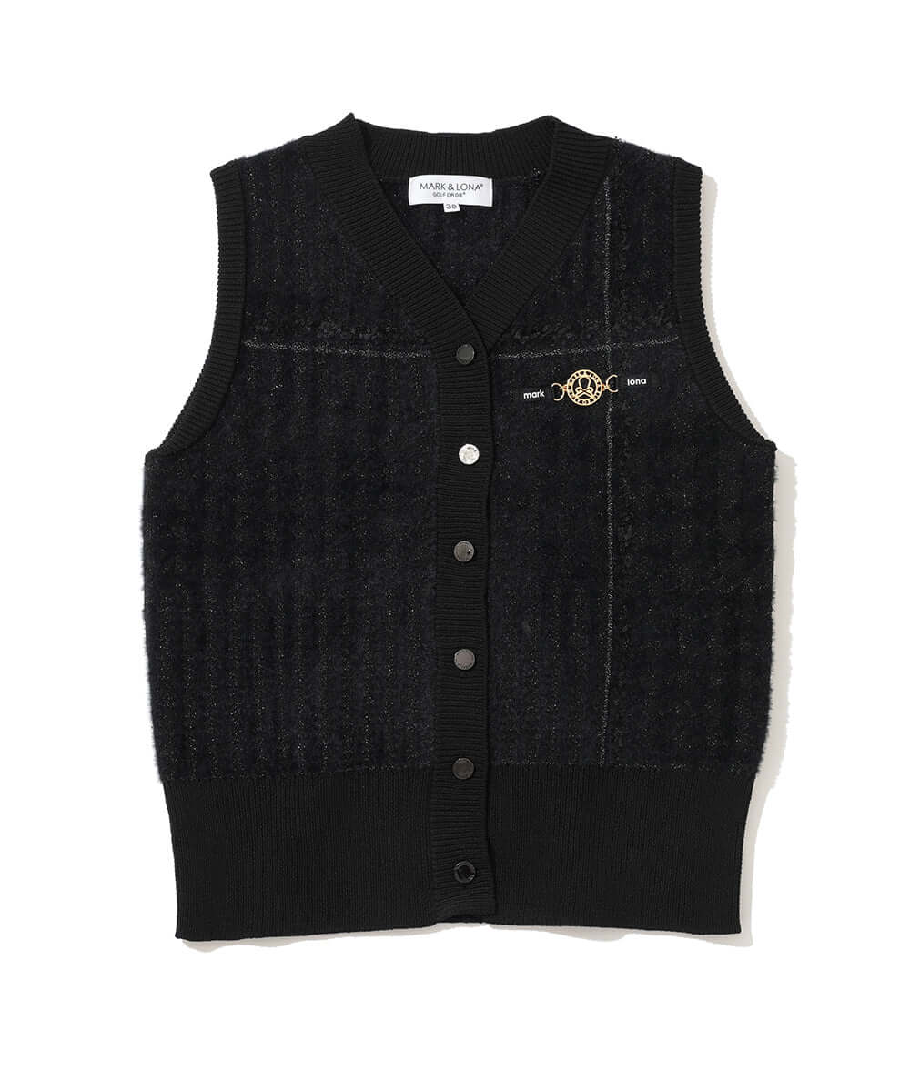 Luminous Glen Jacquard Vest | WOMEN