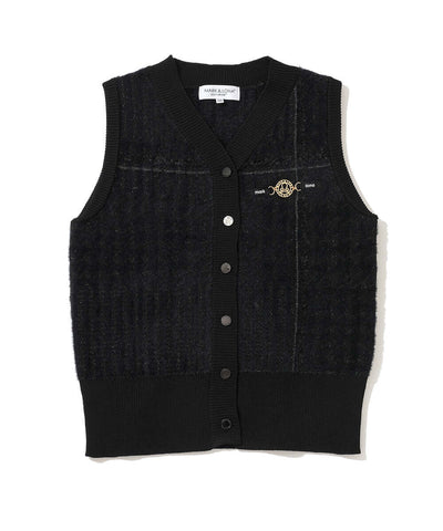 Luminous Glen Jacquard Vest | WOMEN