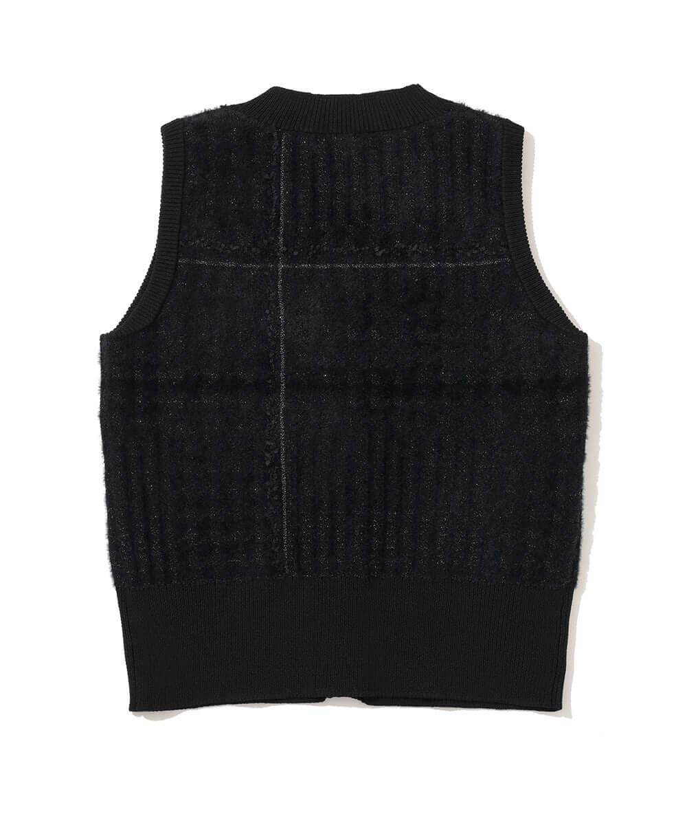 Luminous Glen Jacquard Vest | WOMEN
