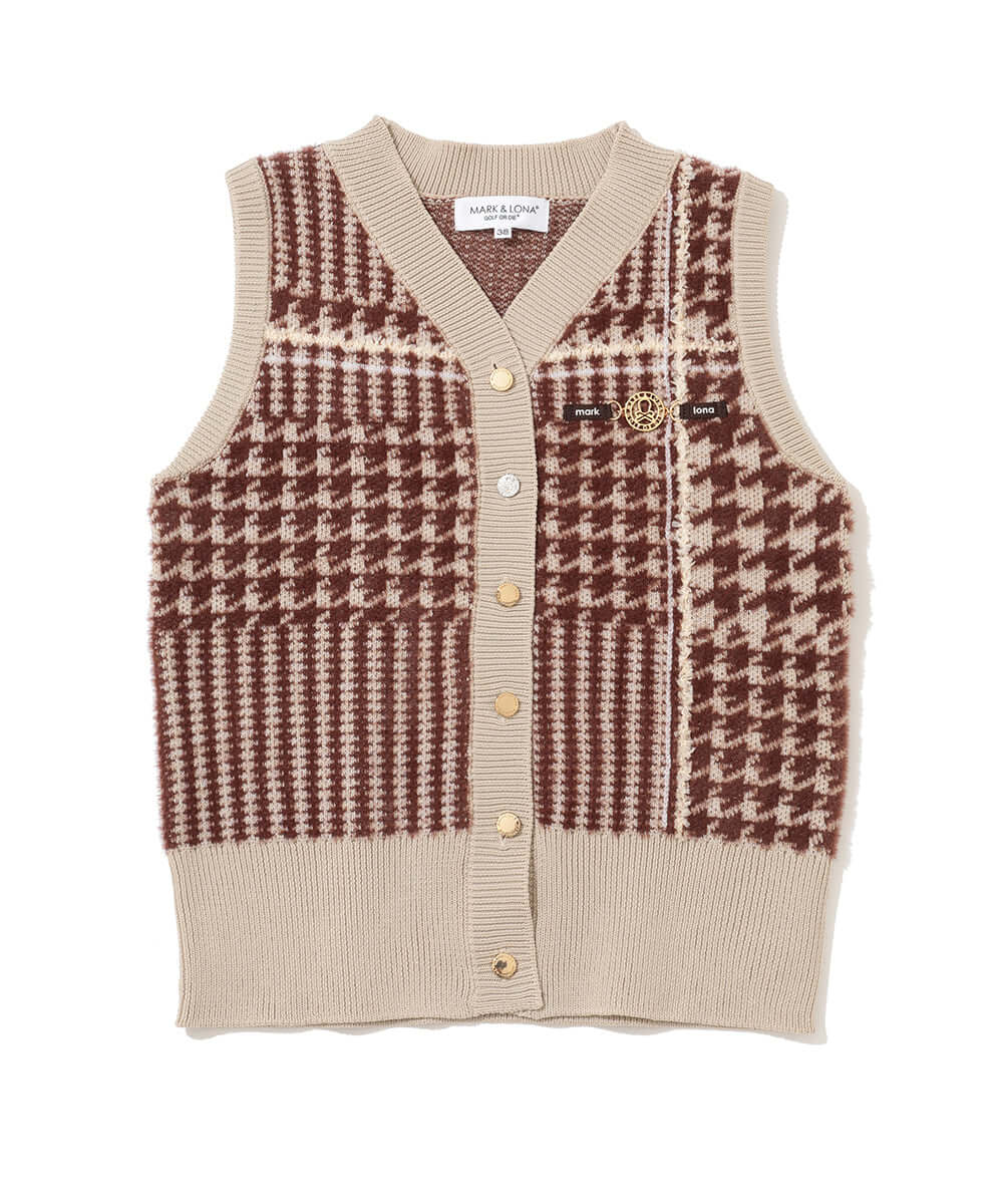 Luminous Glen Jacquard Vest | WOMEN
