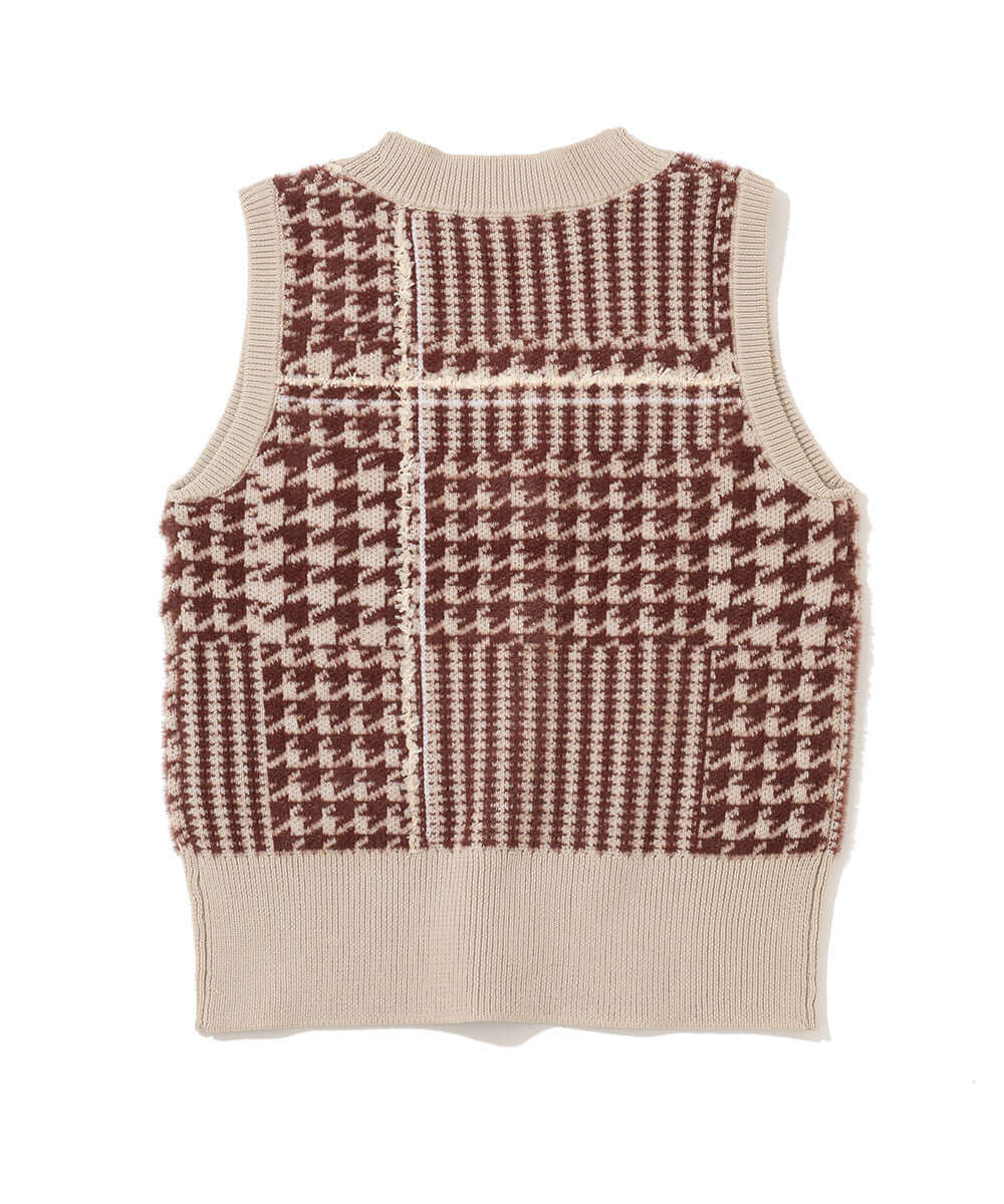Luminous Glen Jacquard Vest | WOMEN