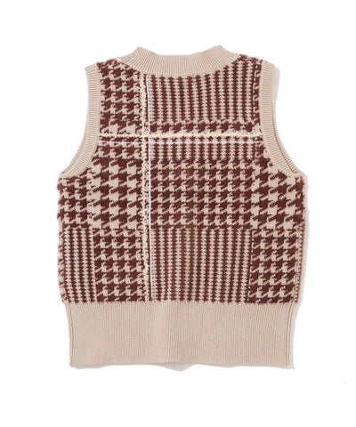 Luminous Glen Jacquard Vest | WOMEN