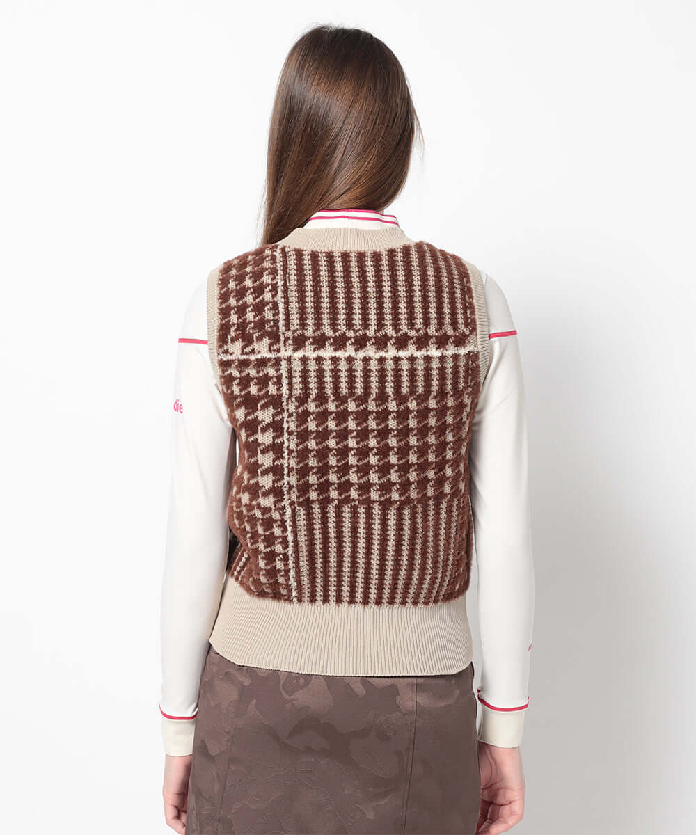 Luminous Glen Jacquard Vest | WOMEN