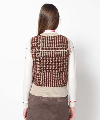 Luminous Glen Jacquard Vest | WOMEN