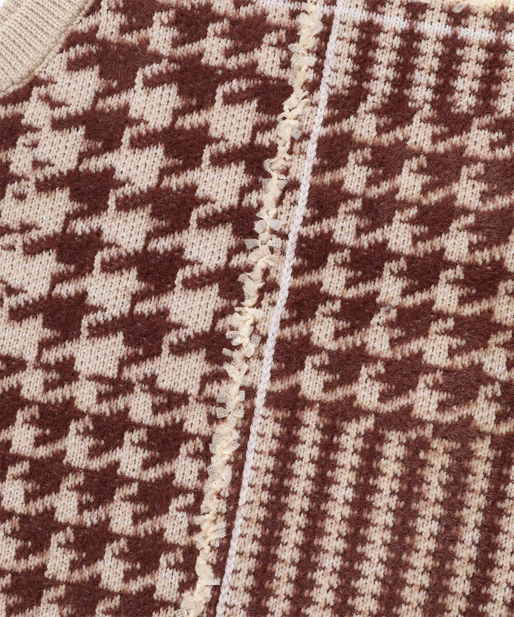 Luminous Glen Jacquard Vest | WOMEN