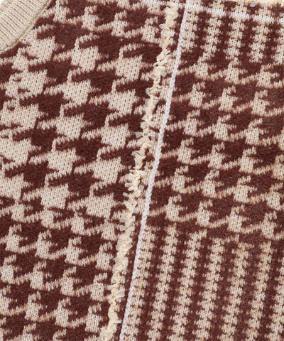 Luminous Glen Jacquard Vest | WOMEN